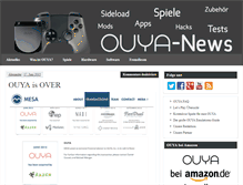 Tablet Screenshot of ouya-news.net